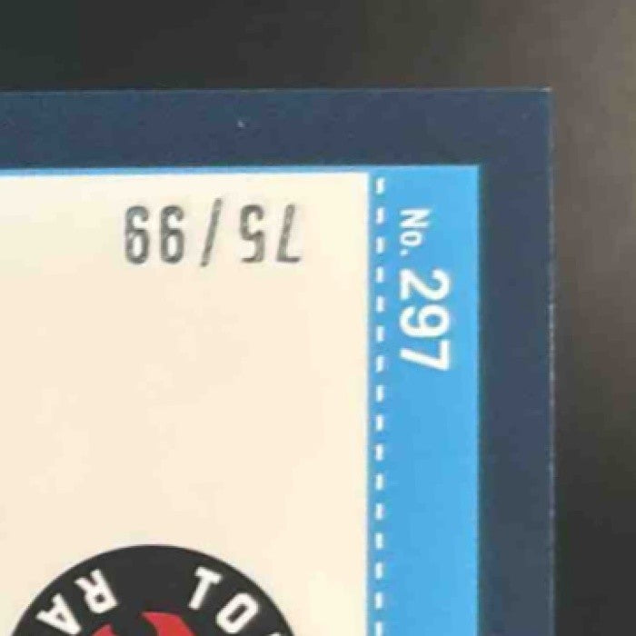 2024-25 Donruss Optic Jonathan Mogbo Red Prizm /99 #297 RC Toronto Raptors