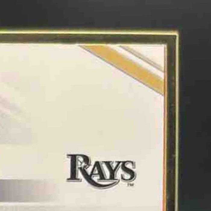 2021 Topps Gold Label Luis Patino Framed Auto RC Tampa Bay Rays