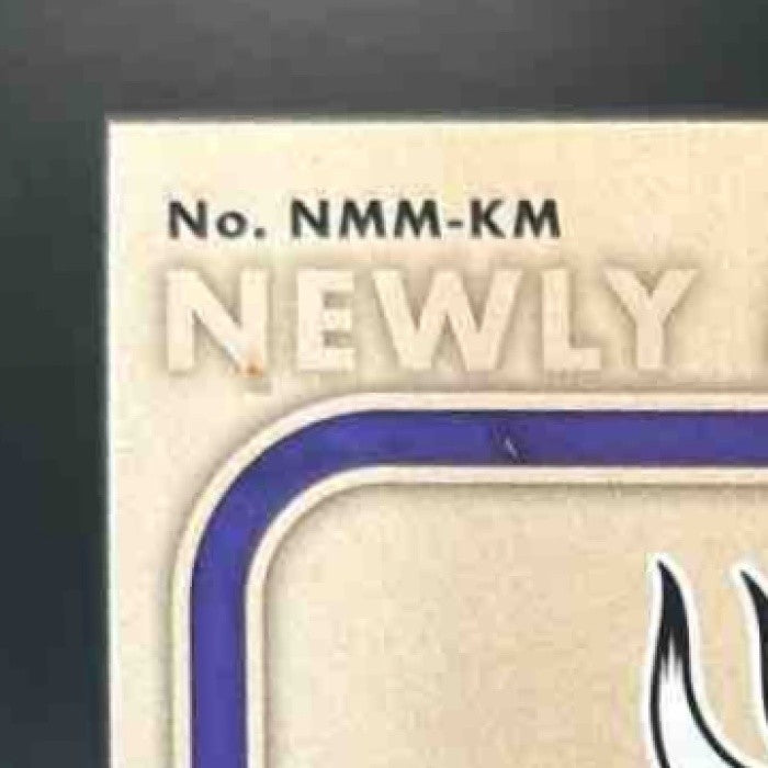 2021 Gold Standard Kellen Mond Newly Minted Patch /299 MEM RC Minnesota Vikings