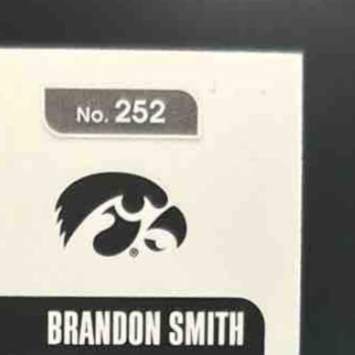 2021 Contenders Draft Picks Brandon Smith Campus Ticket /99 RC Auto Hawkeyes