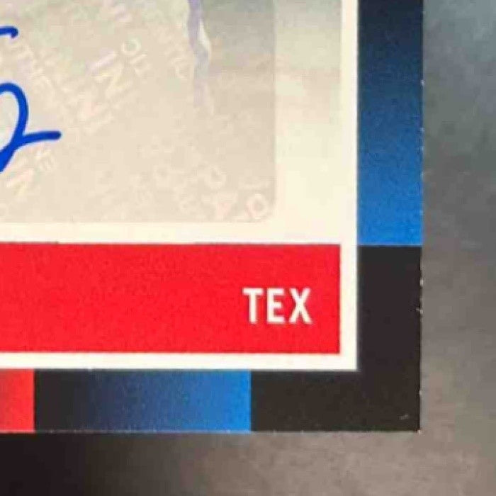 2022 Panini Donruss Curtis Terry Retro 1988 Signatures Auto RC Texas Rangers