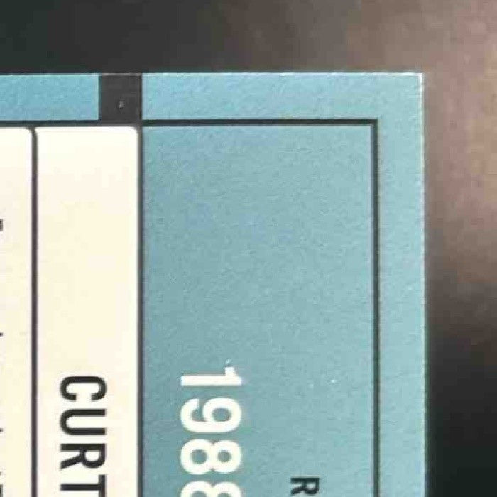 2022 Panini Donruss Curtis Terry Retro 1988 Signatures Auto RC Texas Rangers