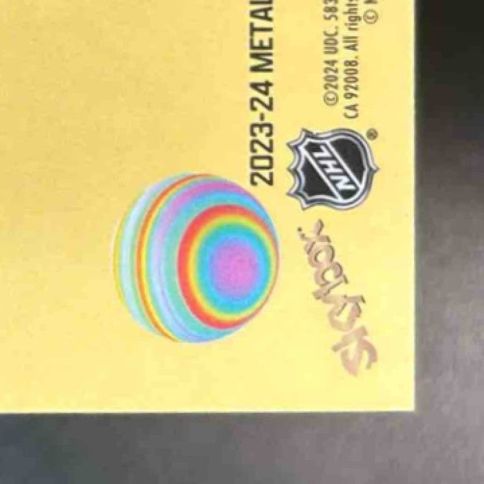 2023-24 Skybox Metal Universe Leon Draisaitl Z Force #1 Edmonton Oilers