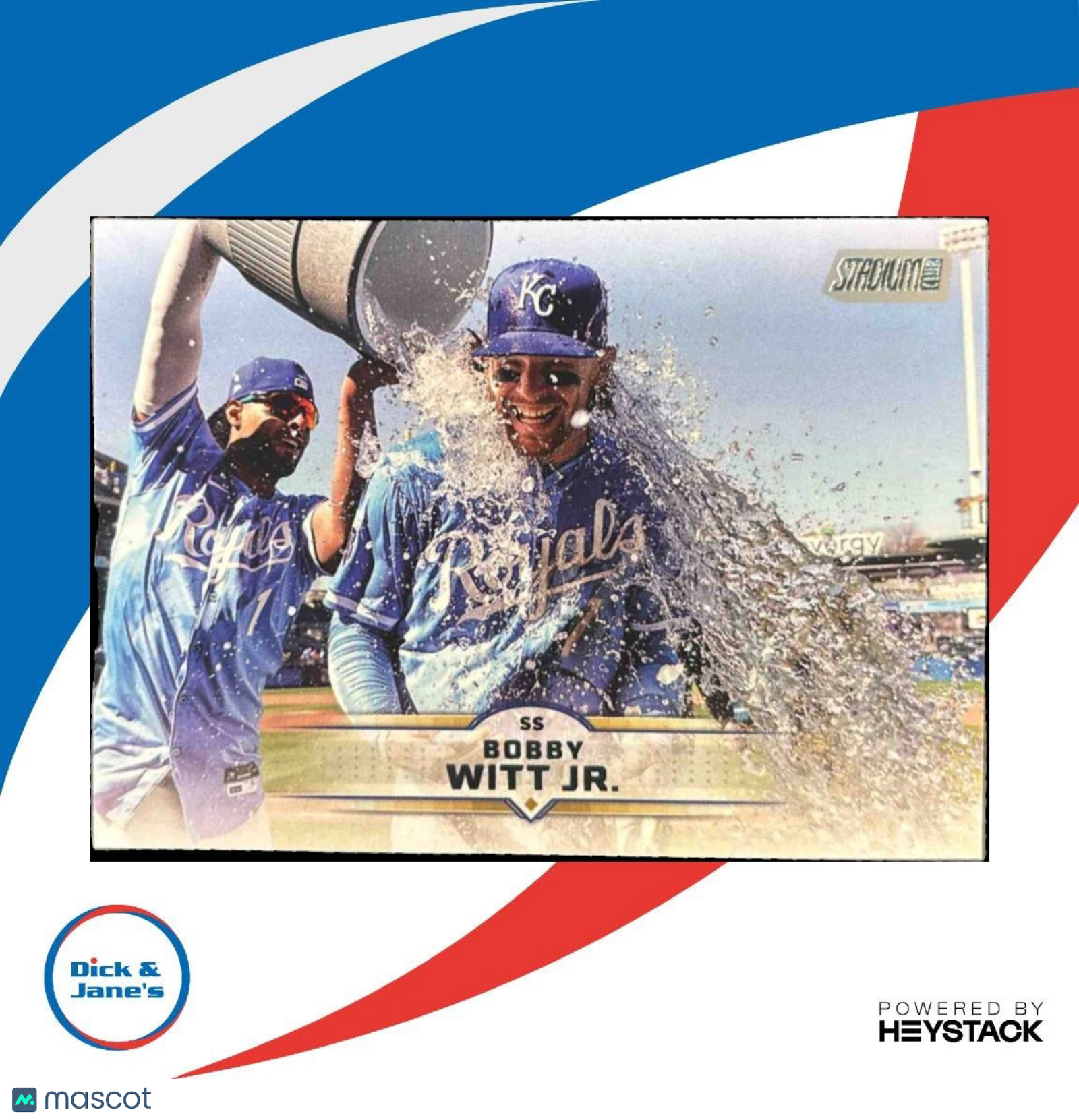 2025 Topps Stadium Club Bobby Witt Jr. #6 Kansas City Royals