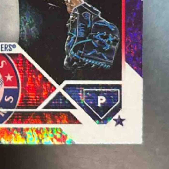 2023 Topps Update Jose Leclerc Purple Foil /799 #US59 Texas Rangers