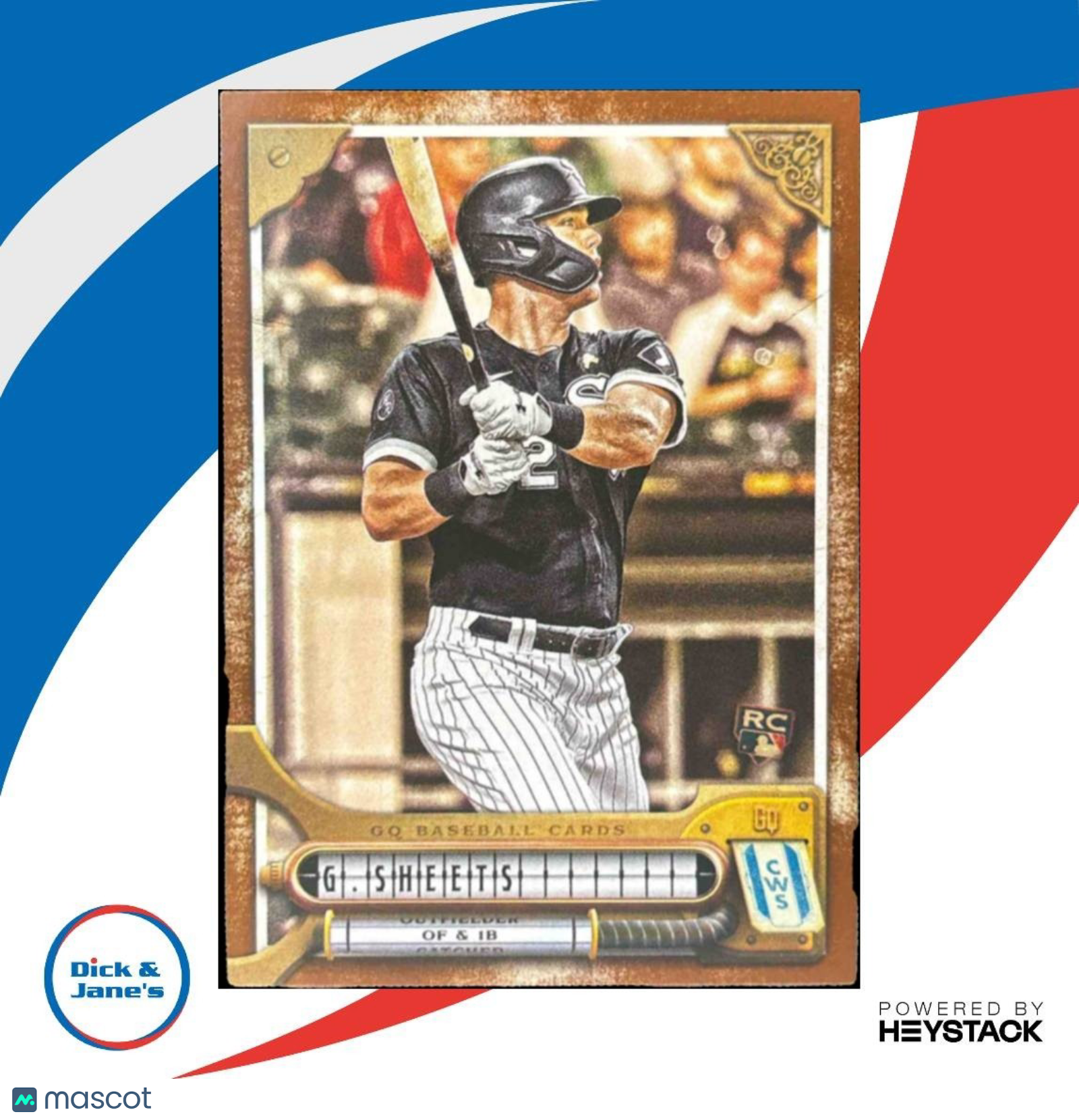 2022 Topps Gypsy Queen Gavin Sheets Burnt Umber /399 #259 RC Chicago White Sox