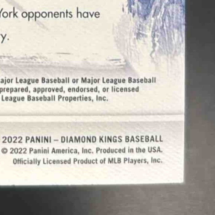 2022 Panini Diamond Kings Aaron Judge Modern Strokes #MS-7 New York Yankees