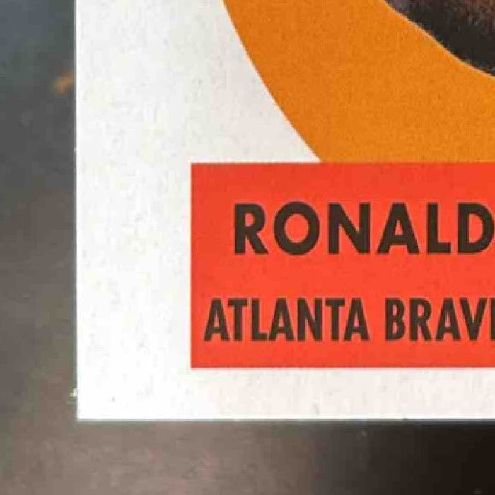 2021 Topps Archives Ronald Acuna Jr. 1963 Peel-Off #69PO-9 Atlanta Braves