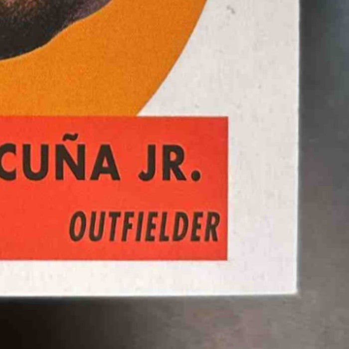 2021 Topps Archives Ronald Acuna Jr. 1963 Peel-Off #69PO-9 Atlanta Braves