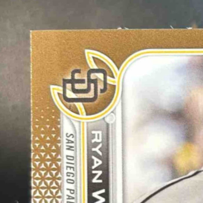 2022 Topps Ryan Weathers Gold 214/2022 #70 San Diego Padres