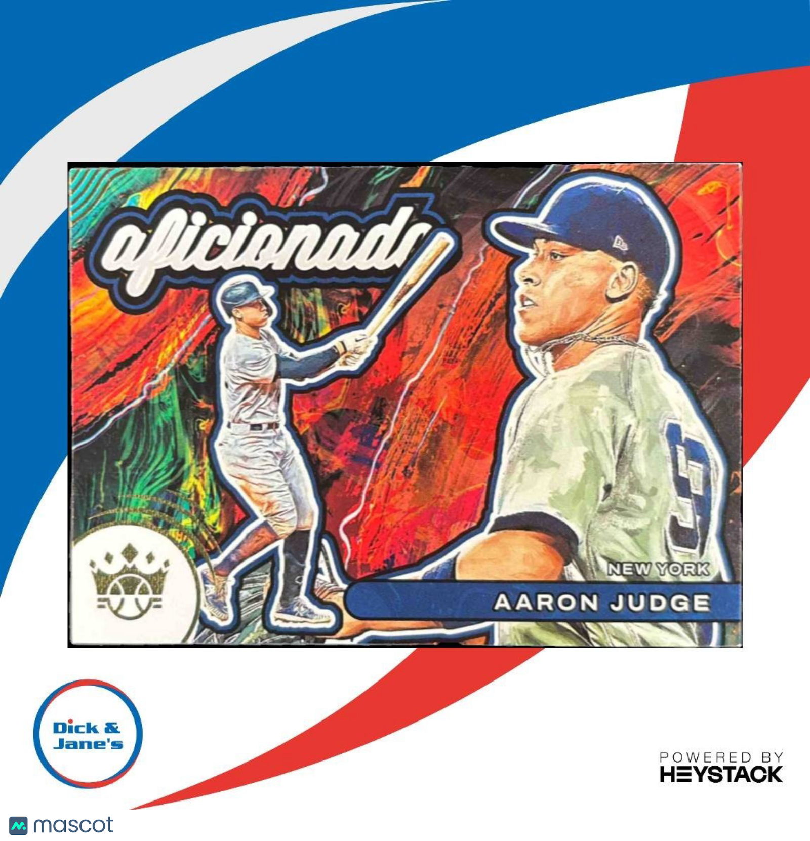 2022 Panini Diamond Kings Aaron Judge Aficionado #A-7 New York Yankees