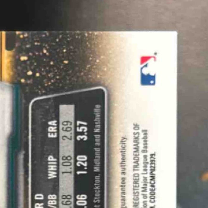 2017 Bowman Chrome Daniel Gossett Prospect Auto Oakland Athletics