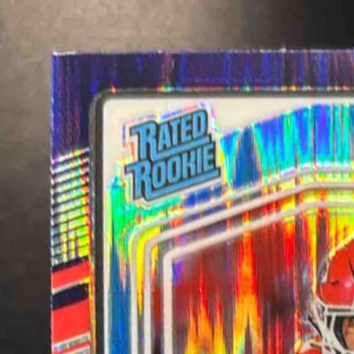 2024 Panini Donruss Optic Xavier Worthy Purple Shock #300 Chiefs