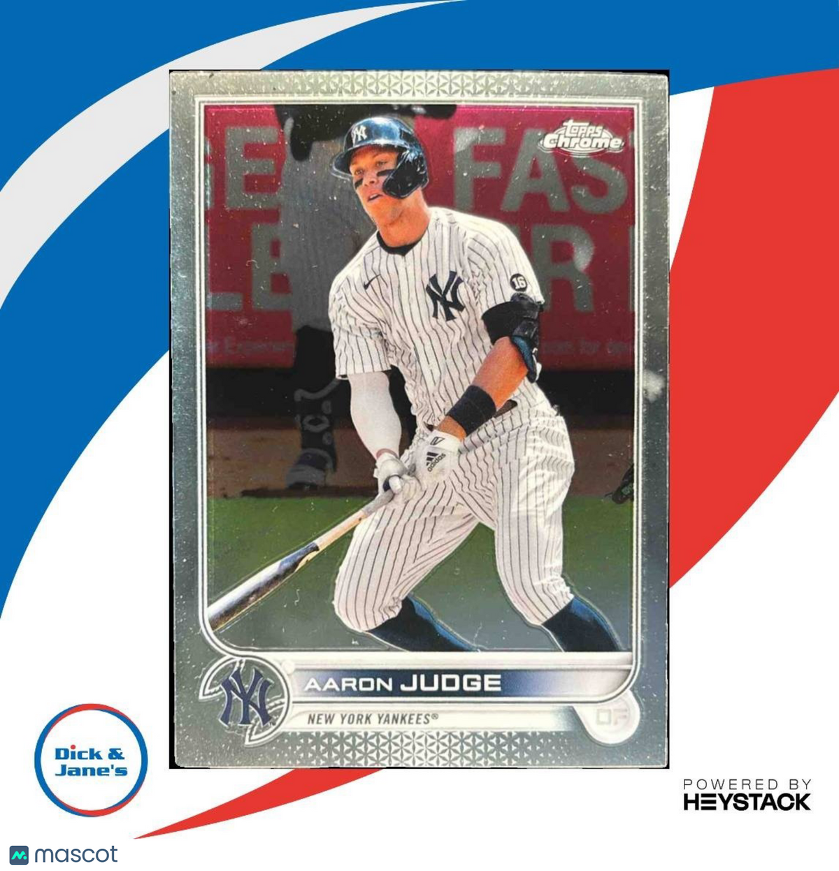 2022 Topps Chrome Aaron Judge #99 New York Yankees
