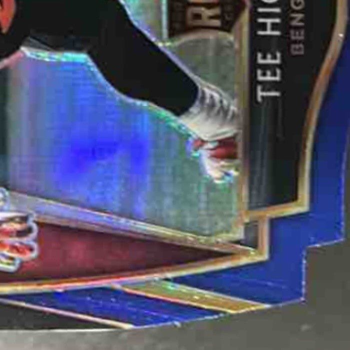 2020 Panini Select Tee Higgins Blue Die Cut #160 RC Level Cincinnati Bengals