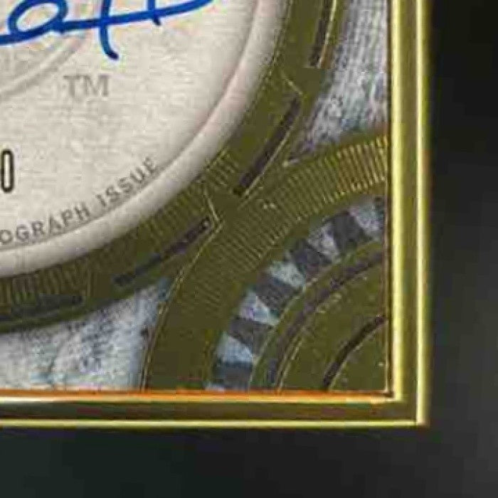 2023 Topps Transcendent Collection Juan Soto Gold Frame Auto 1/20 BOOK END Padre