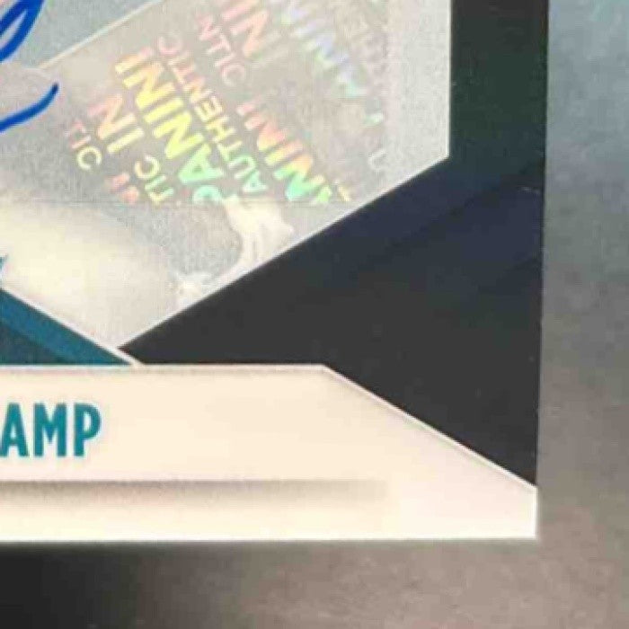 2021 Panini Phoenix Jalen Camp Auto Black 5/5 BOOK END RC Jacksonville Jaguars