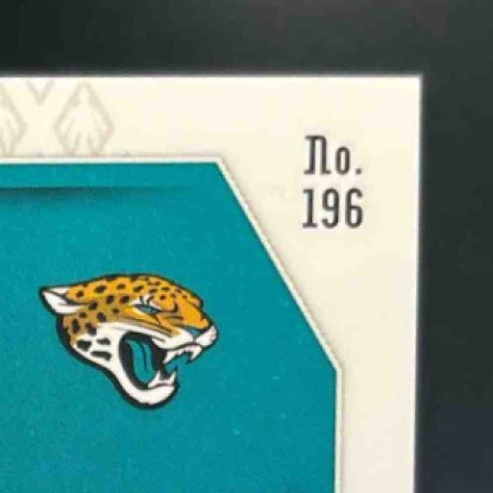 2021 Panini Phoenix Jalen Camp Auto Black 5/5 BOOK END RC Jacksonville Jaguars