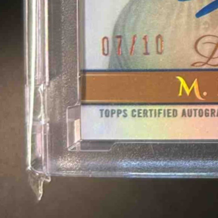 2024 Topps Dynasty Mike Piazza Auto Patch 7/10 #DAP-MP3 New York Mets