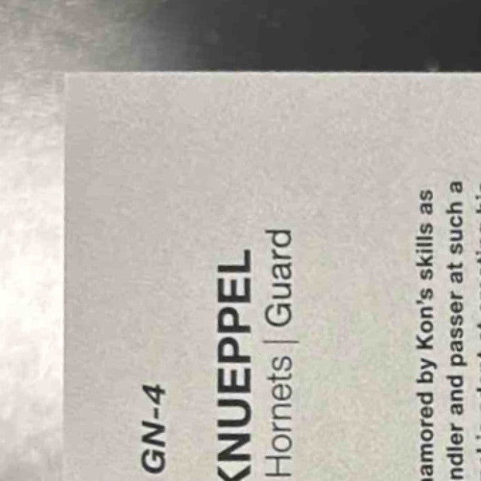 2025-26 Topps Kon Knueppel Generation Now GN-4 RC Charlotte Hornets