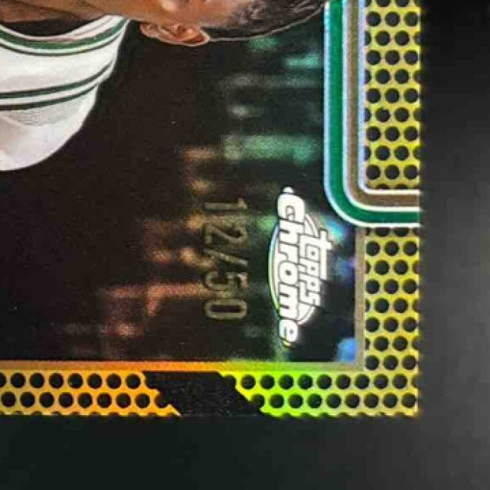 2025-26 Topps Chrome Jrue Holiday Gold Basketball Refractor /50 #46 Celtics