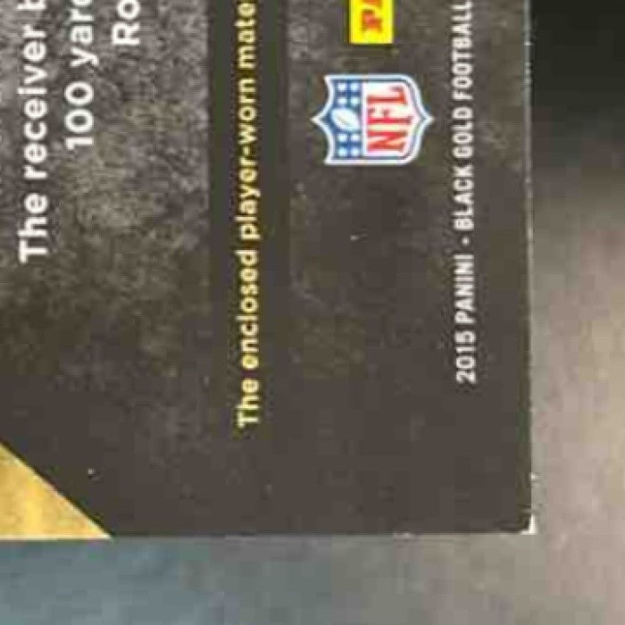 2015 Panini Black Gold Amari Cooper Mother Lode Triple Patch /99 RC Raiders