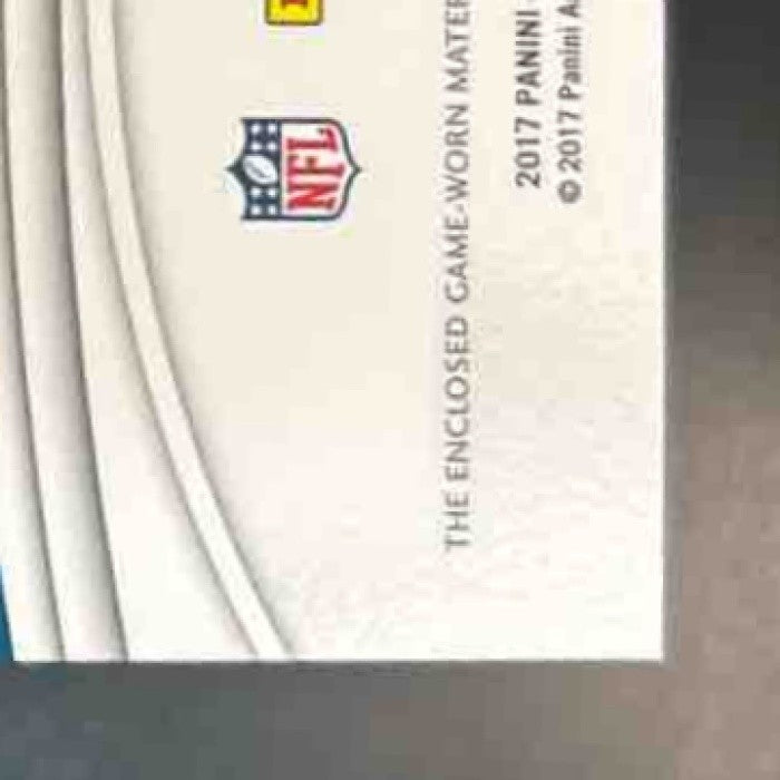 2017 Immaculate Collection Julius Peppers Numbers Patch /90 MEM Panthers