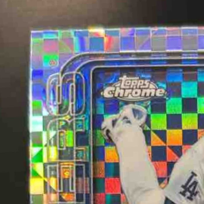 2025 Topps Chrome Yoshinobu Yamamoto X-Fractor #179 Los Angeles Dodgers