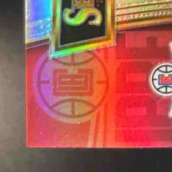 2021-22 Panini Select Paul George Selective Swatches MEM Los Angeles Clippers