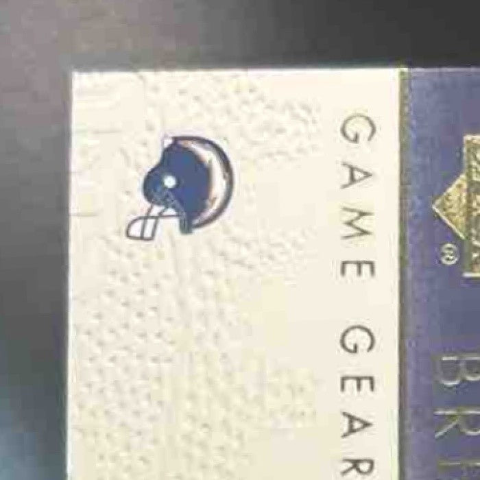 2001 Upper Deck Game Gear Drew Brees Auto San Diego Chargers