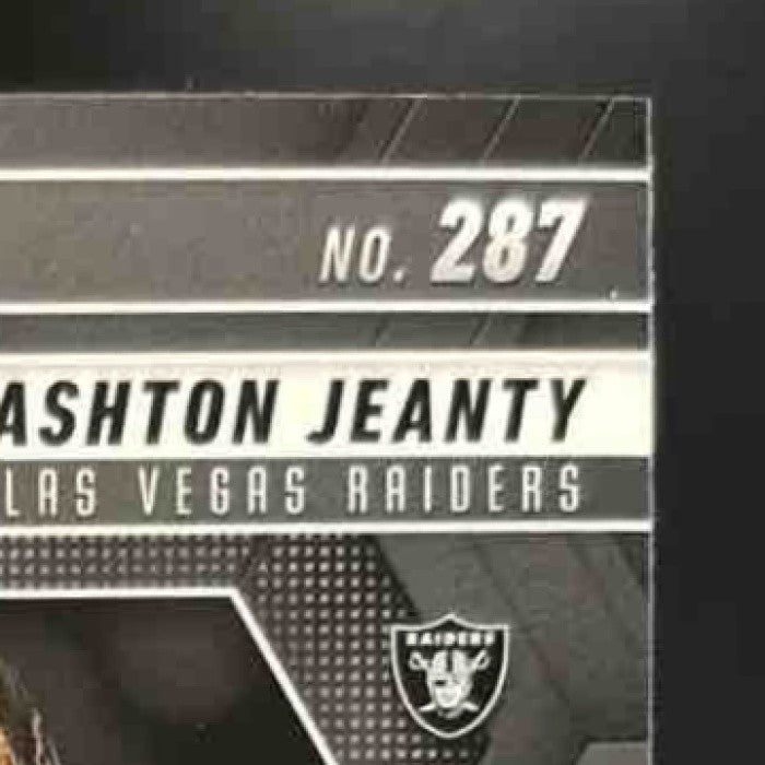 2025 Mosaic Ashton Jeanty Rookie Variation Mosaic Prizm #287 RC Las Vegas Raider