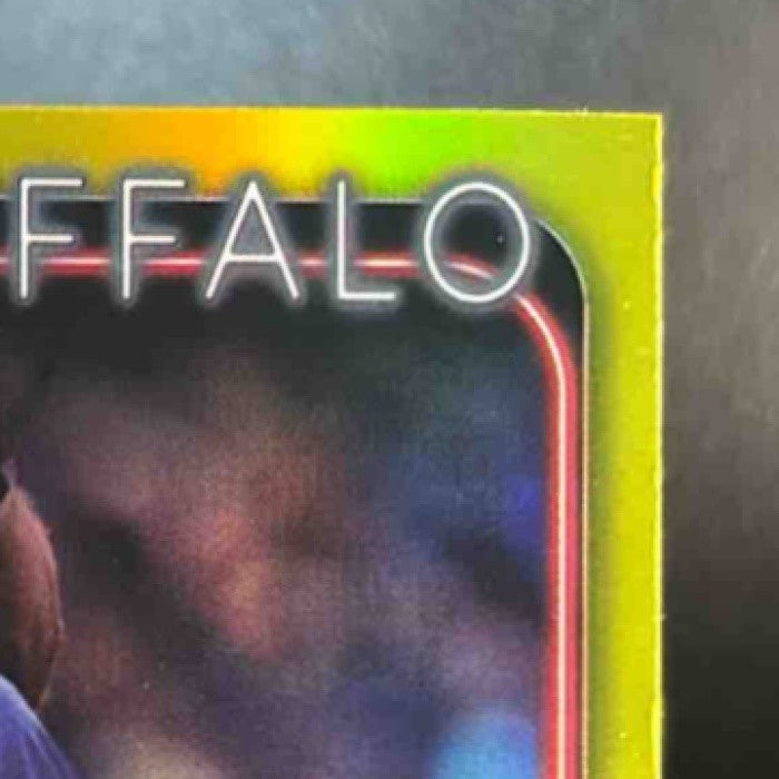 2024 Topps Chrome Andre Reed Yellow Refractor /75 #11 Buffalo Bills