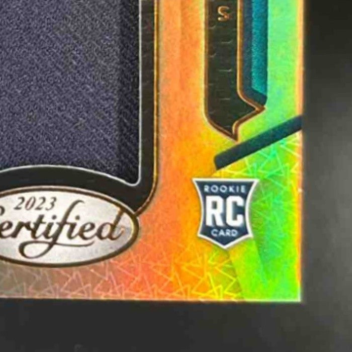 2023 Panini Certified Will Anderson Jr. Freshman Fabric Signatures /99 MEM RC