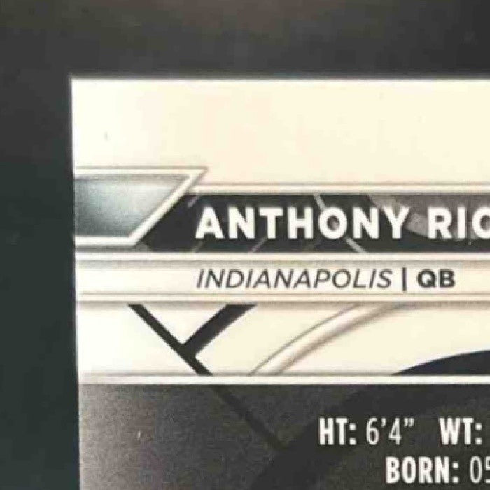 2023 Topps Composite Anthony Richardson Finest Purple /250 #194a RC Colts