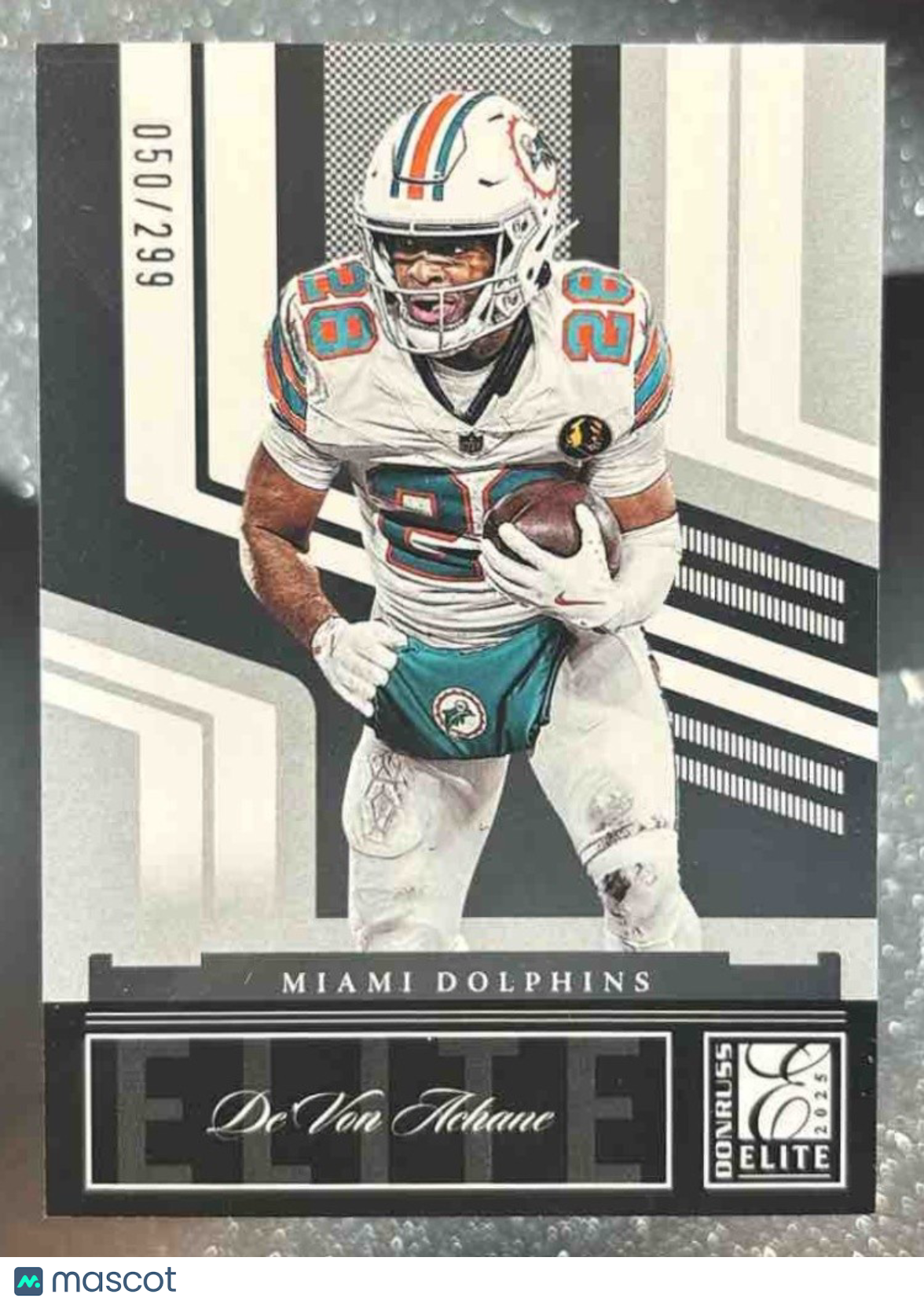 2025 Panini Donruss Elite De'Von Achane 2007 /299 #37