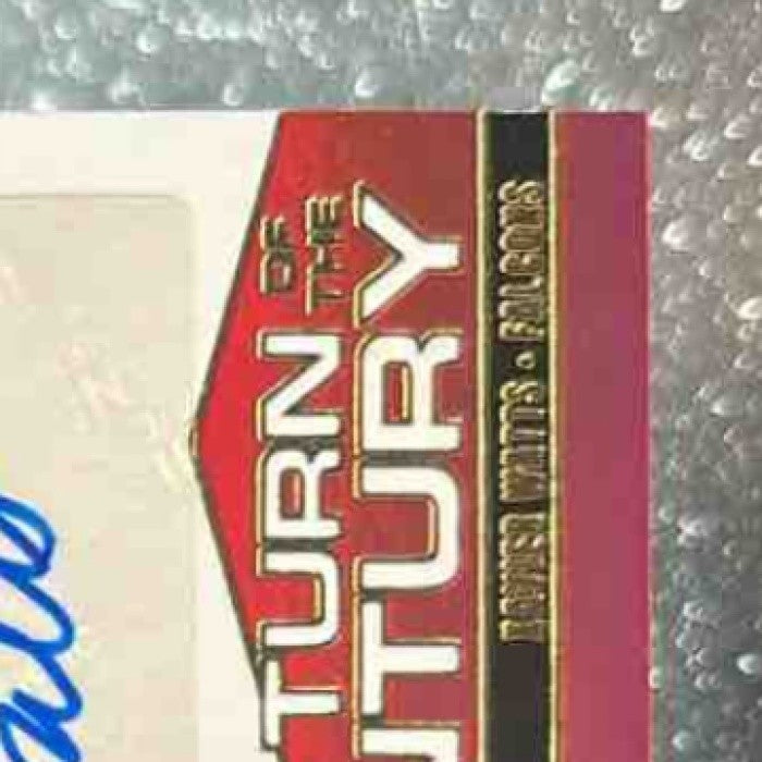 2025 Donruss Elite Xavier Watts Turn of the Century Auto /499 RC Atlanta Falcons