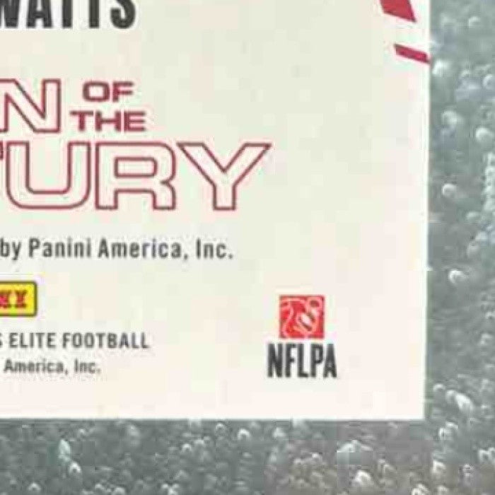 2025 Donruss Elite Xavier Watts Turn of the Century Auto /499 RC Atlanta Falcons