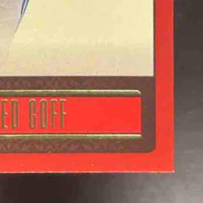 2023 Panini Legacy Jared Goff Red /299 #31 Detroit Lions