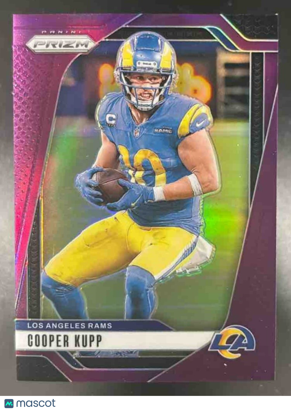 2024 Panini Prizm Cooper Kupp Purple /125 #169 Los Angeles Rams