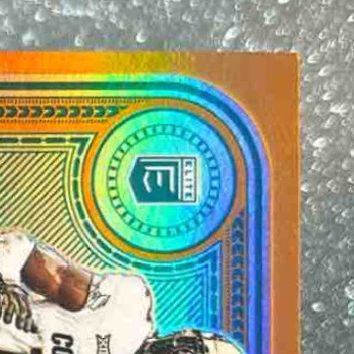 2025 Donruss Elite Travis Hunter Rookie On Deck Orange /199 Jaguars