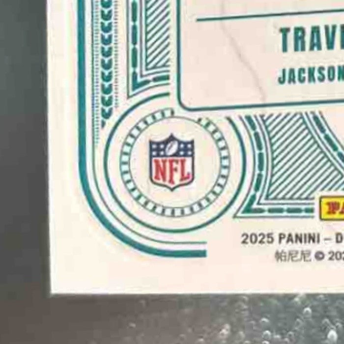 2025 Donruss Elite Travis Hunter Rookie On Deck Orange /199 Jaguars