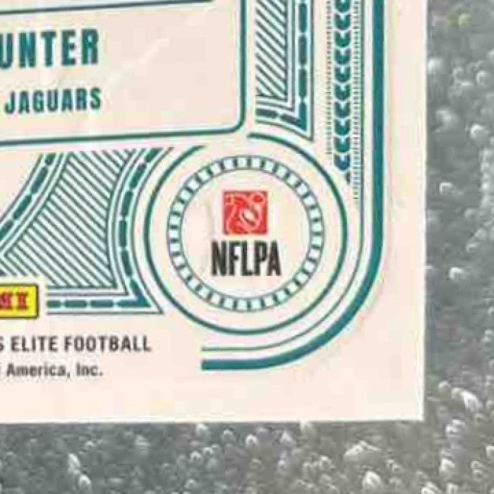 2025 Donruss Elite Travis Hunter Rookie On Deck Orange /199 Jaguars