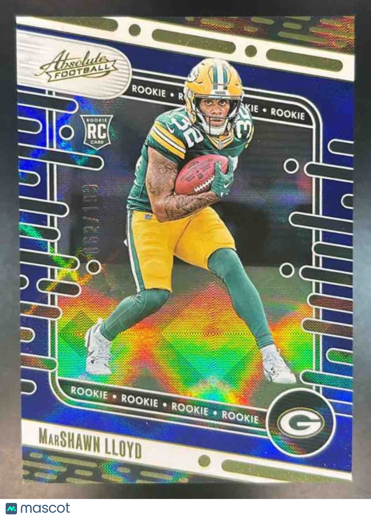 2024 Panini Absolute MarShawn Lloyd Rookies Blue /199 #171 RC Green Bay Packers