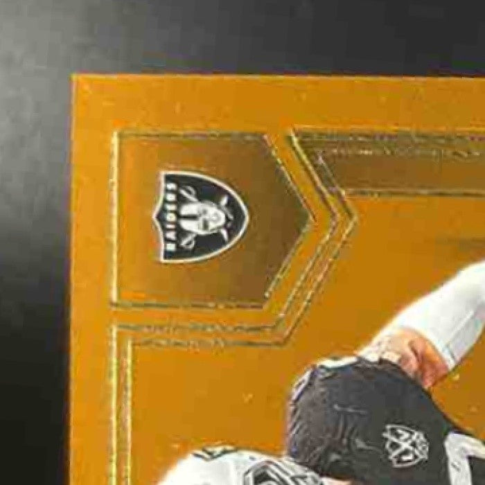 2025 Panini Donruss Elite Maxx Crosby Orange /199 #87 Las Vegas Raiders