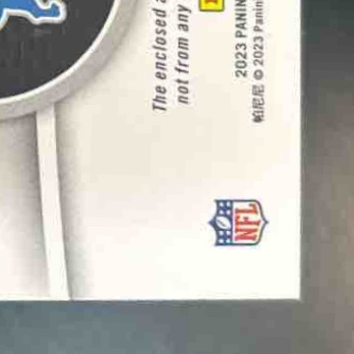 2023 Certified Amon-Ra St. Brown Piece of the Game Red /99 MEM Detroit Lions