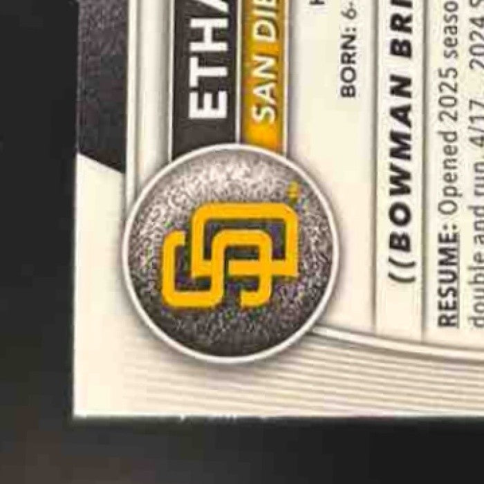 2025 Bowman Chrome Ethan Salas Prospects Peanut #BCP-169 San Diego Padres
