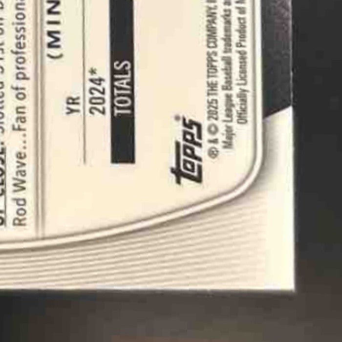 2025 Bowman Chrome Ethan Salas Prospects Peanut #BCP-169 San Diego Padres