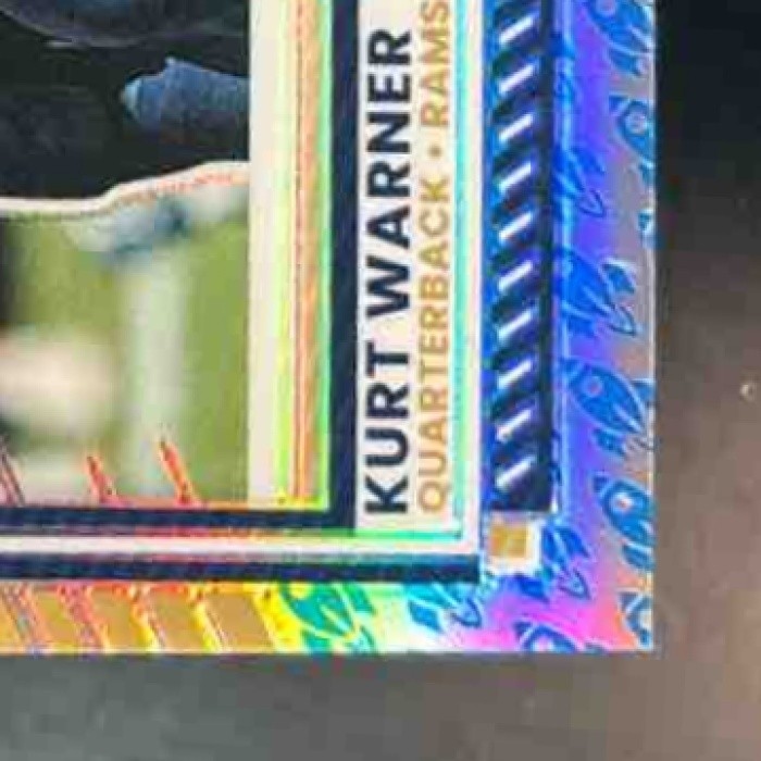 2025 Panini Donruss Optic Kurt Warner Rocket Prizm #27 St. Louis Rams