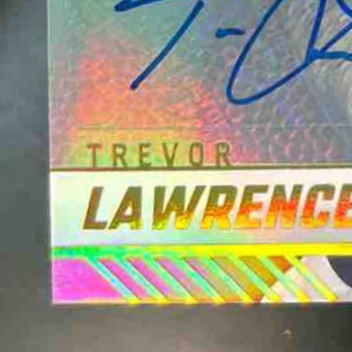 2023 Panini Zenith Trevor Lawrence Auto Gold /10 #46 Jacksonville Jaguars