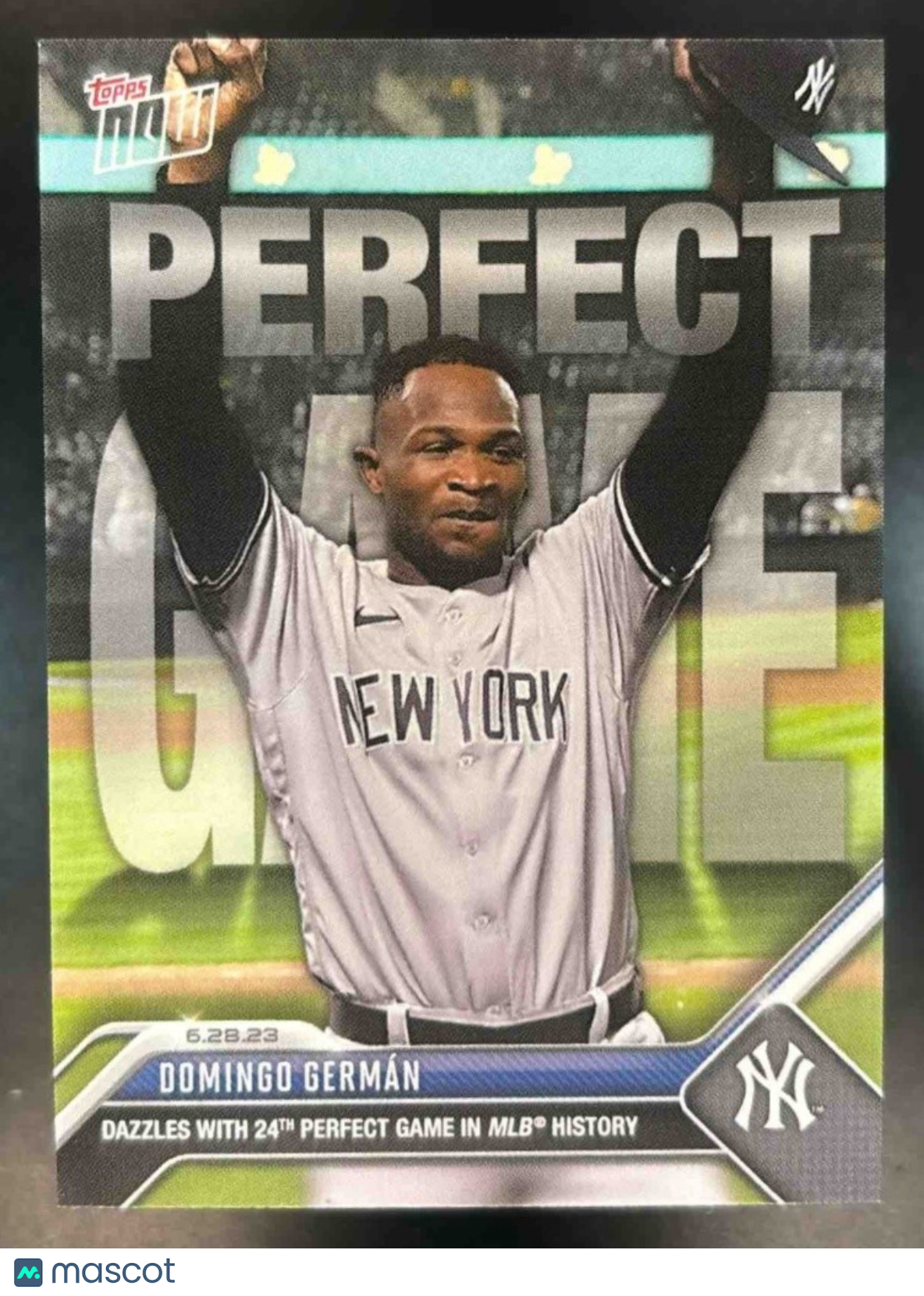 2023 Topps Now Domingo German #506 New York Yankees